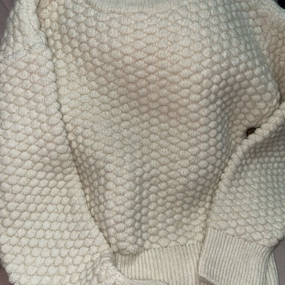 TEXTURED KNIT SWEATER MANGO - Picture 1 of 4